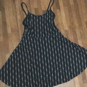 Geometric print dress
